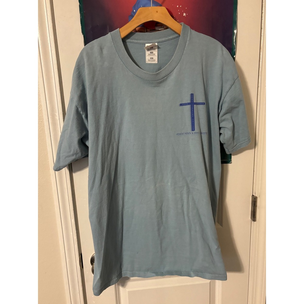 Fruit of the Loom XXL vintage Christian T-Shirt Salt of the Earth Matthew 5:13